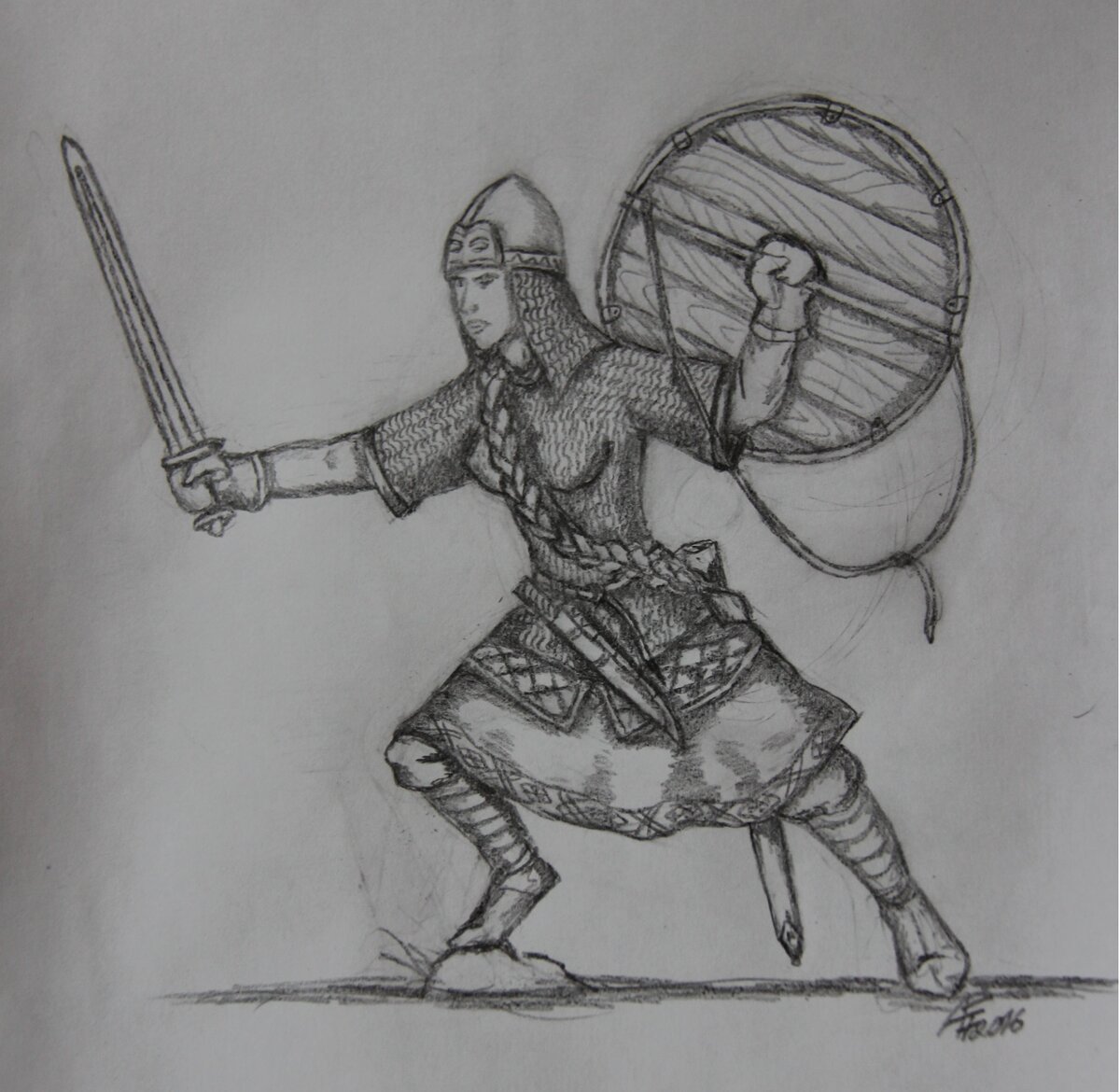 Поляница. Рисунок автора