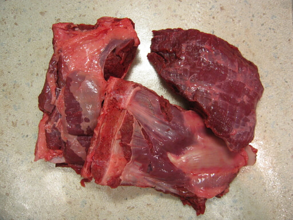 Край, грудинка