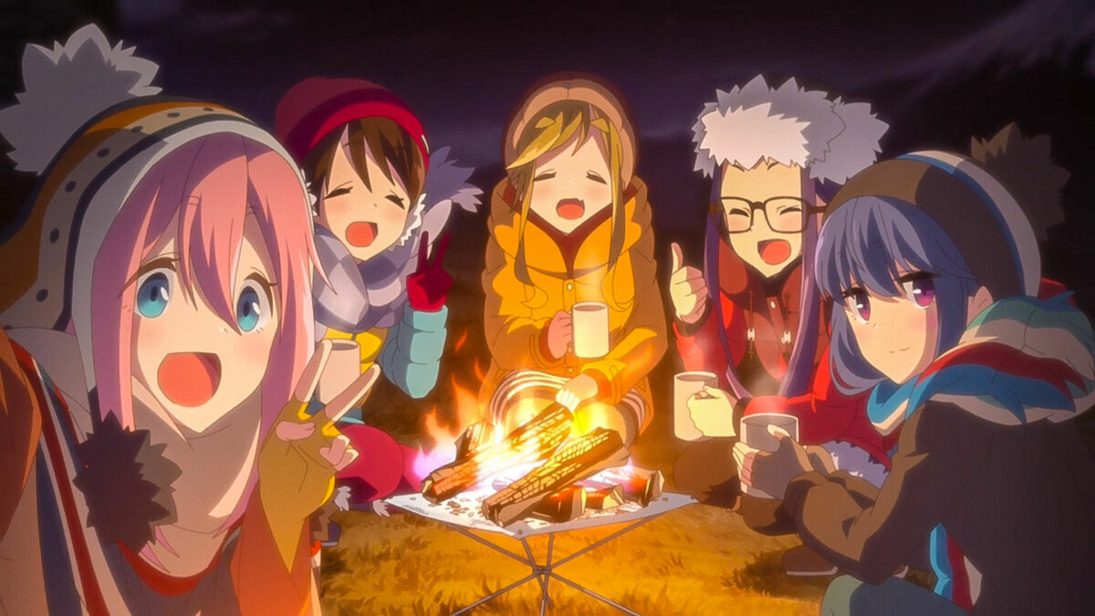 Yuru Camp аниме