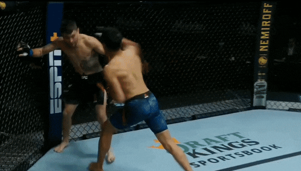 Адриан Янез - Виктор Родригез, нокаут, октябрь 2020 года