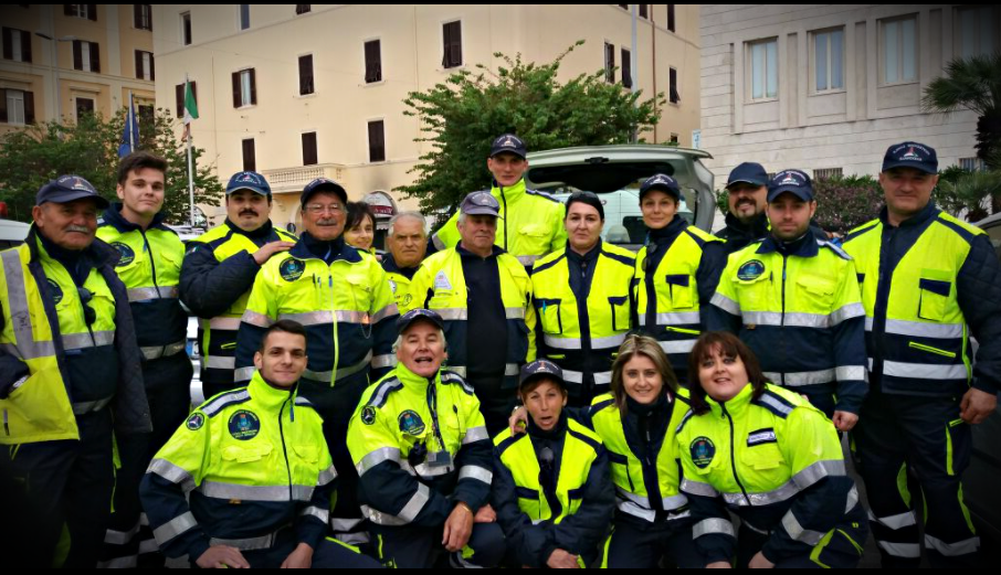 Моя золовка в гражданской защите г. Чивиттавеккья