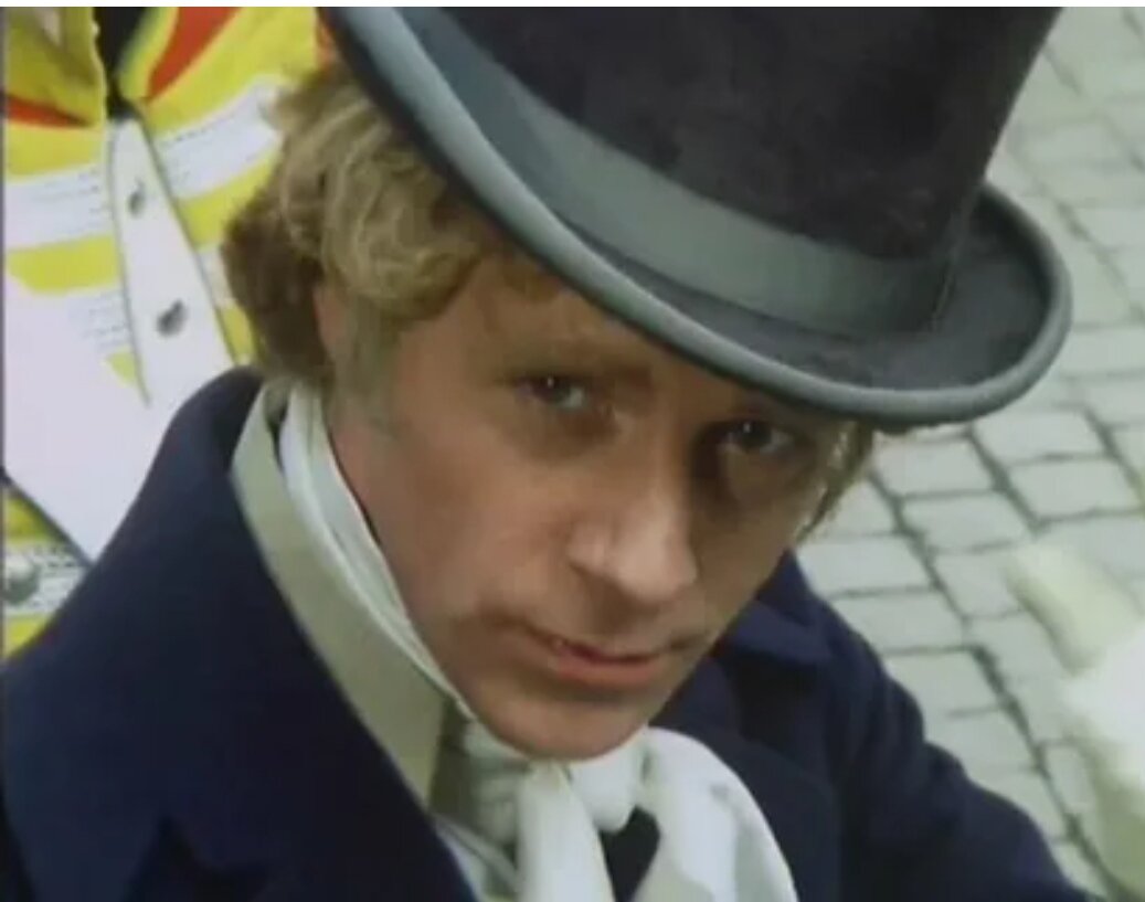 Питер Сеттлен в роли мистера Уикхема, 1980 год, Источник: Яндекс картинки