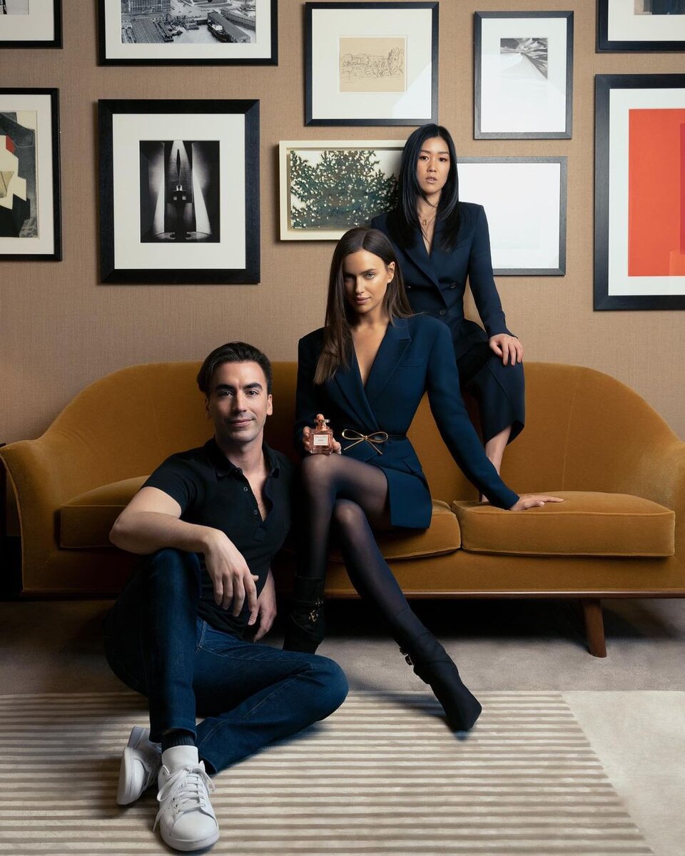 Фернандо Гарсией, Лаурой Ким и Ирина Шейк