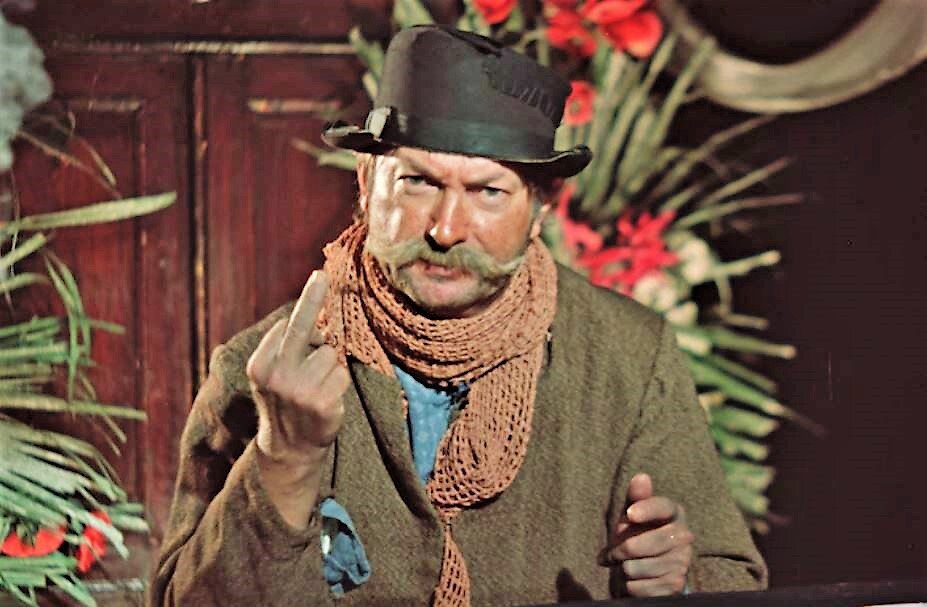 Кадр из телефильма "Двенадцать стульев". (1976) 