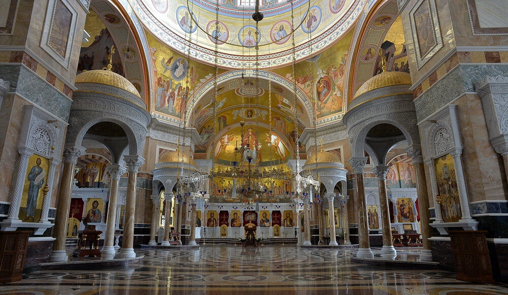 Храм Александра Невского Ново-Тихвинского (Александро-Невского) женского монастыря в Екатеринбурге. Фото с официального сайта монастыря. 