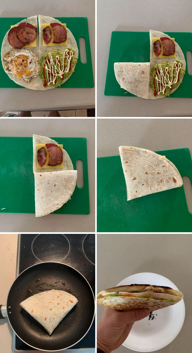 Источник: https://www.reddit.com/r/foodhacks/comments/ksolnv/wrap_hack/