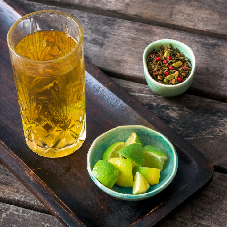 Зеленый чай «Освежающий лайм» Palais des Thes - идеален в качестве основы для коктейлей