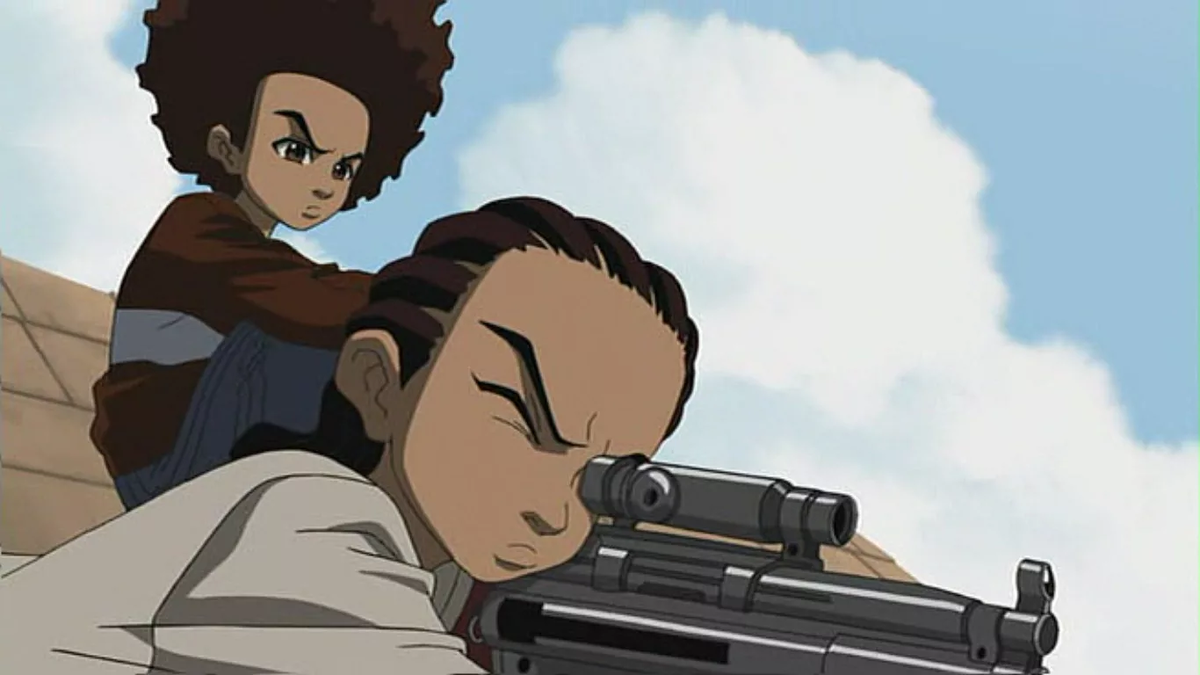 Гетто фанфики. The Boondocks Райли. Гетто/the Boondocks (2005-2014).