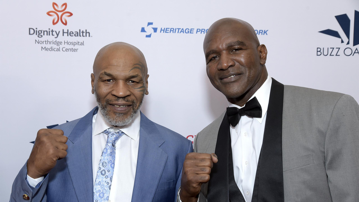 Майк Тайсон и Эвандер Холифилд