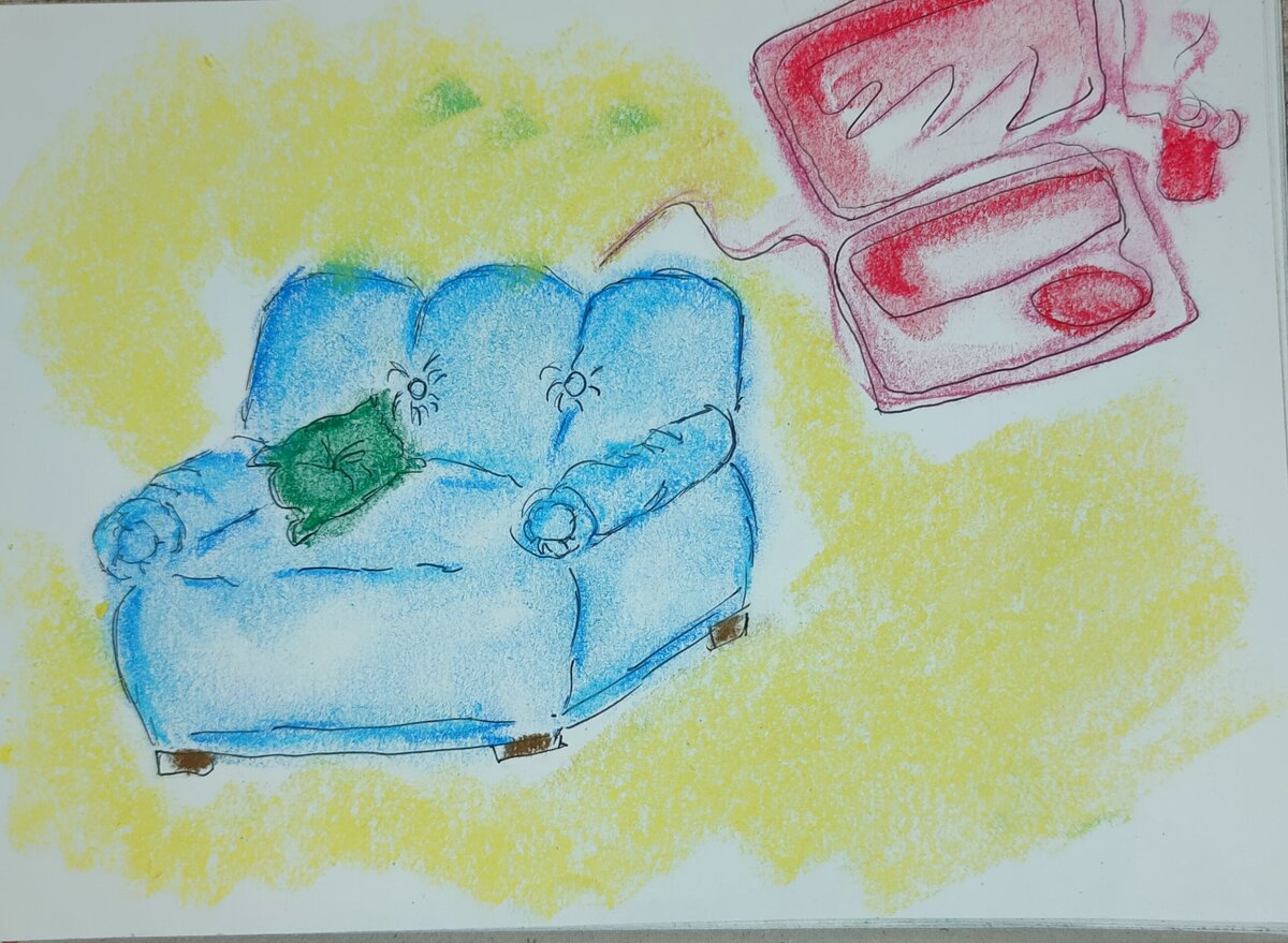 Скетч моих рук 😁