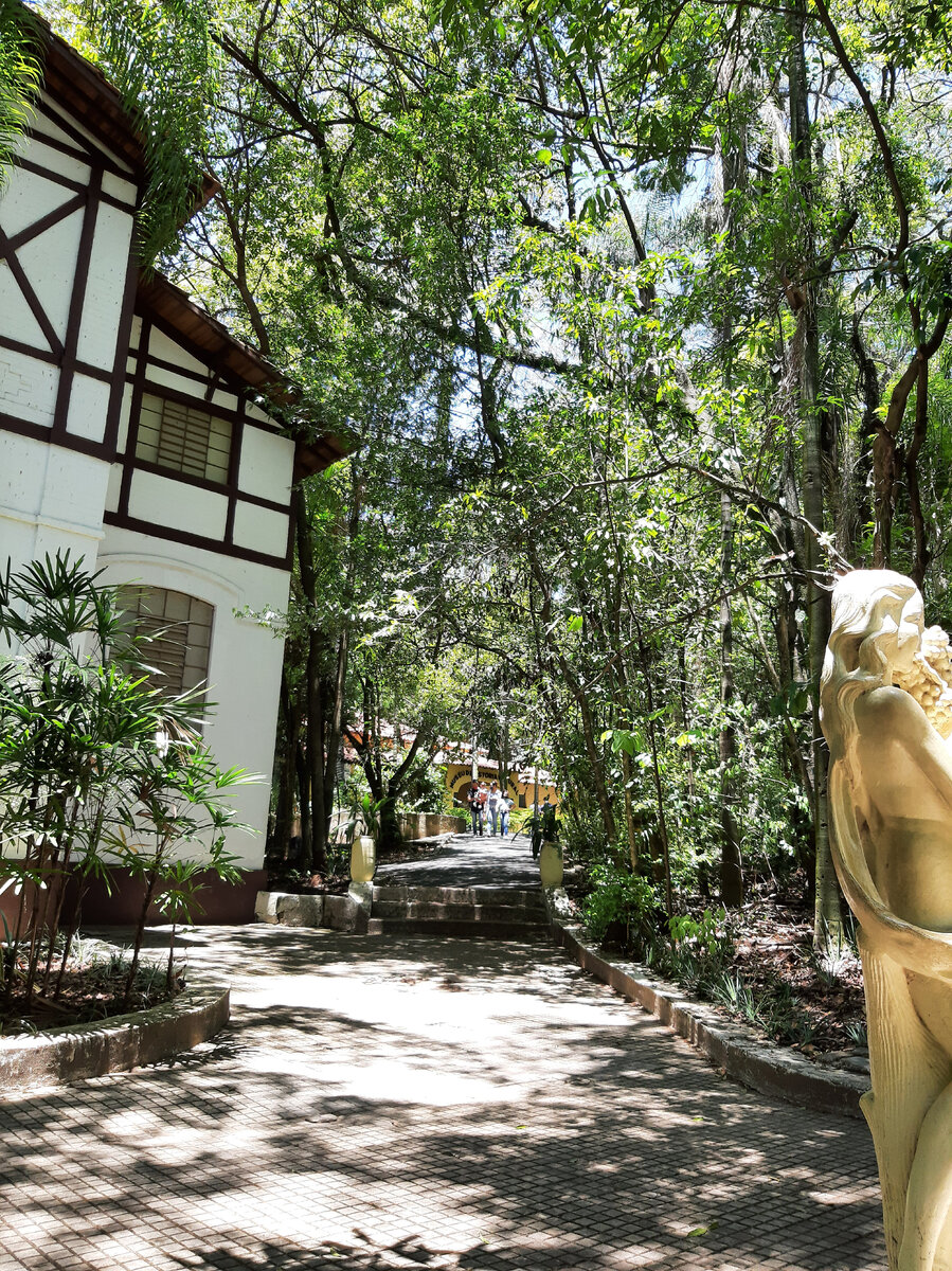 Кусочек экологического парка Жакетибас, куда нас не пустили с Аней.