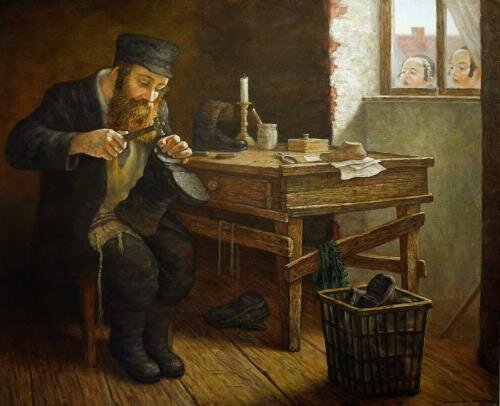 Борис Дубров. «Сапожник Шустер», 2004.
