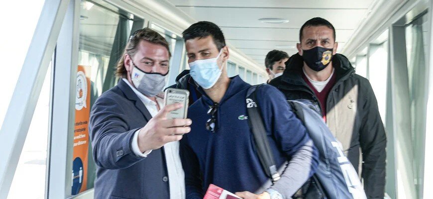 Новак Джокович возвращается в Сербию, news.upday.com