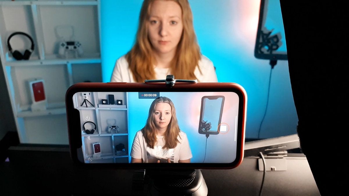 Как снимать себя на iPhone с помощью голоса 🔊 | Евгения Крюкова |  Маркетолог | Дзен