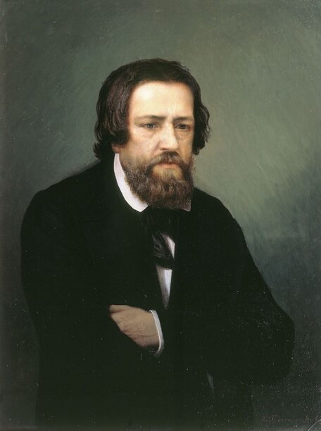 Портрет А. А. Иванова. Художник Сергей Петрович Постников.