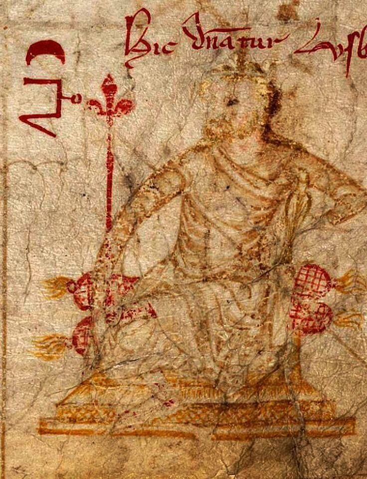 Хан Узбек (единственное сохранившееся изображение)