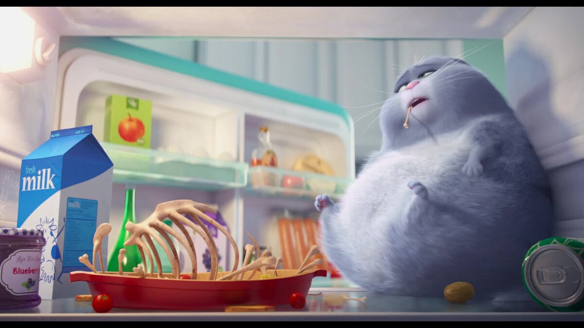 Кошка Хлоя из мультика "Тайная жизнь домашних животных" - моё тотемное животное. Обожаю её :)