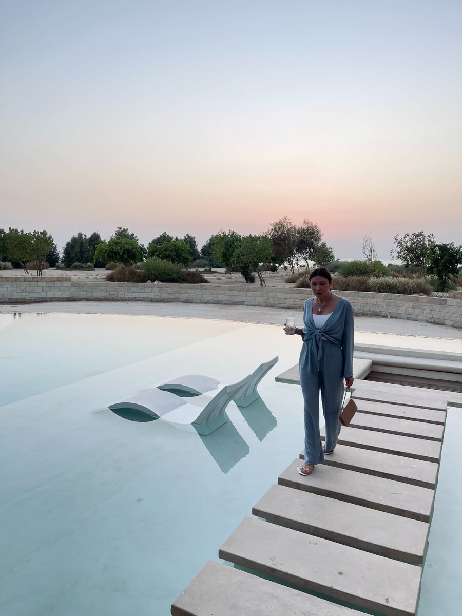 Фото с ужина в Qatar Suite ZULAL WELLNESS RESORT