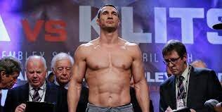 Взвешивание Джошуа - Кличко