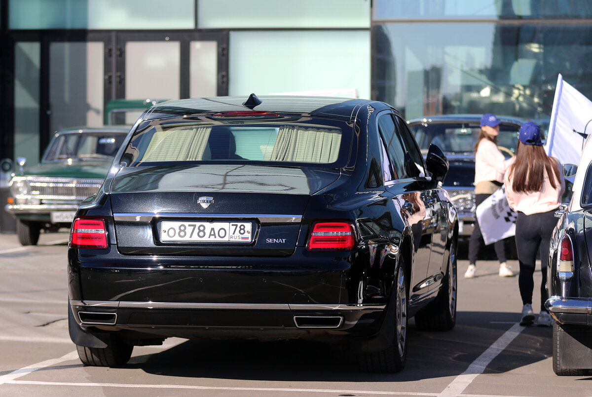 Aurus Senat принял участие в ралли, один из первых - кузов 0006