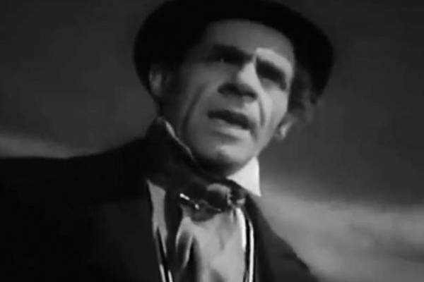 Первое появление на экране. Фильм “Человек с планеты Земля”, режиссер Борис Бунеев, 1958 г.