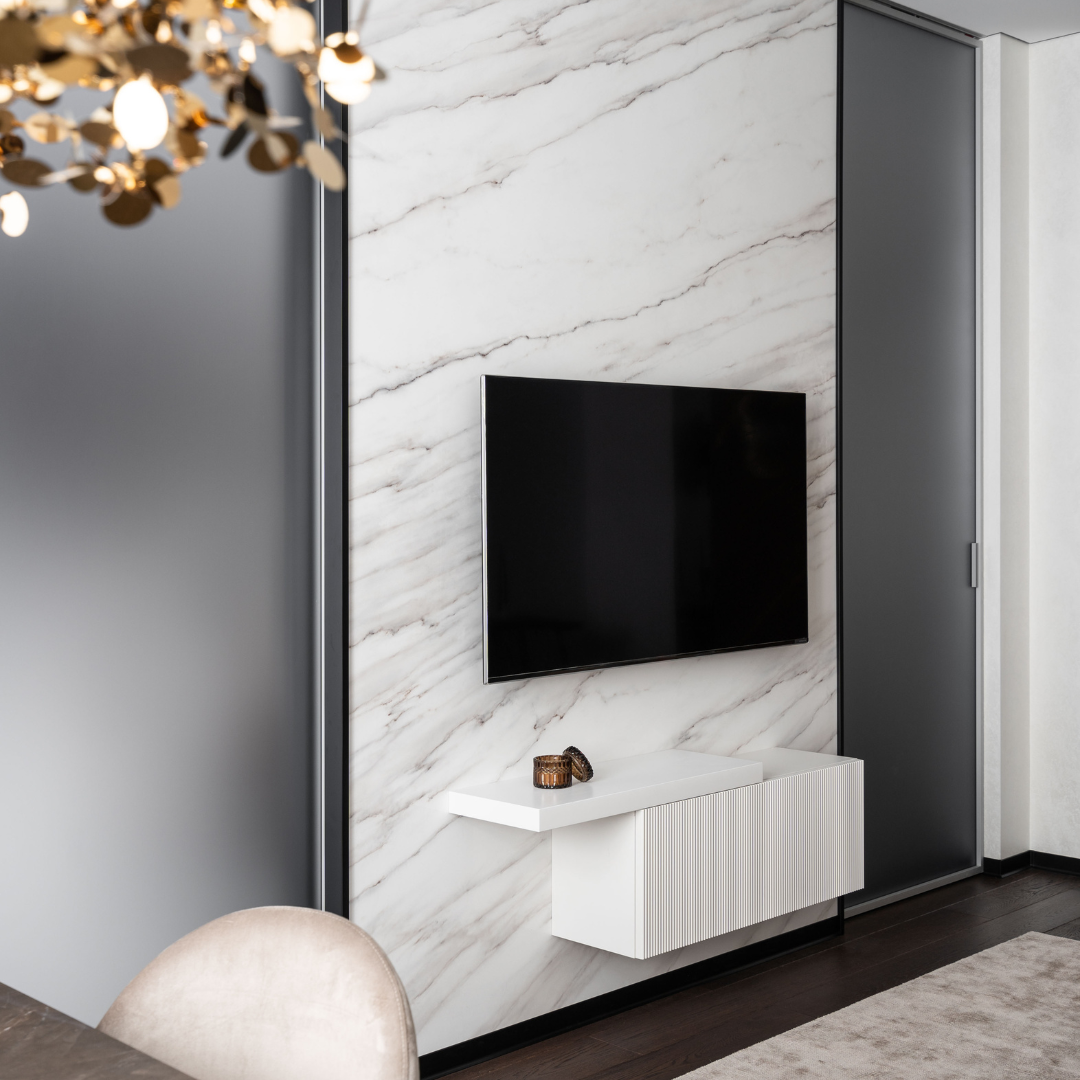 Реализованный интерьер в ЖК Riverside попроекту Студии интерьерного дизайна In2design. 