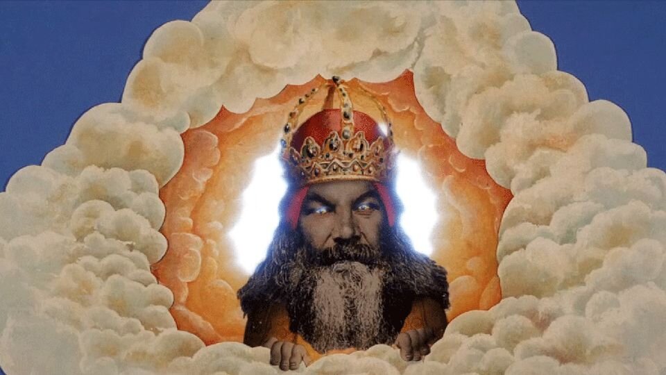 кадр из фильма "Монти Пайтон и Священный Грааль"