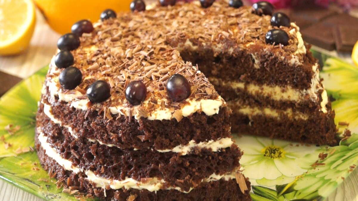 Шоколадный торт: рецепты приготовления в домашних условиях