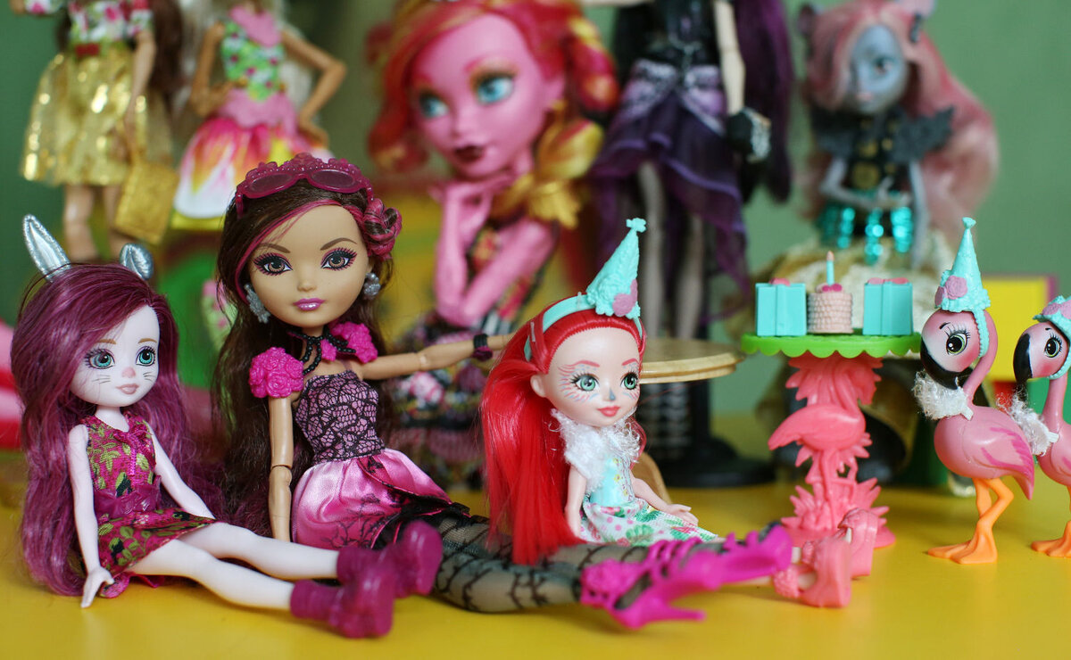 Пикси, Брайер Бьюти Ever After High, Фэнси Фламинго Энчантималс.