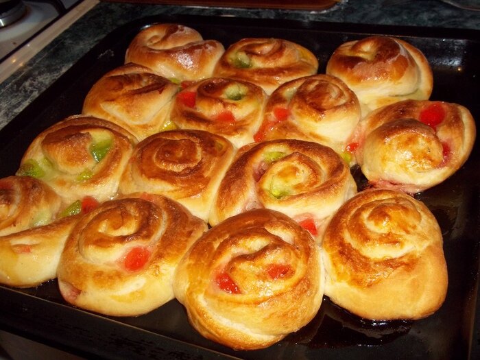 Булочки с мармеладом