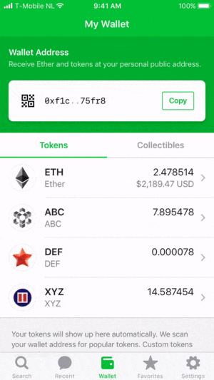 Токены ERC721 используются для создания криптопредметов для коллекционирования, в частности, CryptoKitties. Теперь пользователи у которых есть криптокотята смогут увидеть их в кошельке Toshi. По словам разработчиков, криптокотята стали очень популярны в последнее время. 