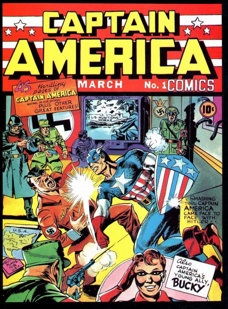 Впервые Джеймс Барнс появился в выпуске "Captain America Comics" #1