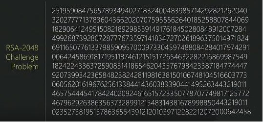 2048-битный ключ шифрования / Пресс-служба Microsoft 