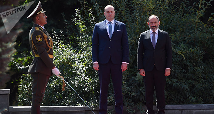 © SPUTNIK / ASATUR YESAYANTSПремьер-министр Грузии прибыл в Ереван