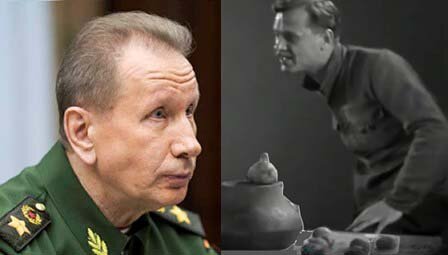 Генерал Золотов и комдив Чапаев