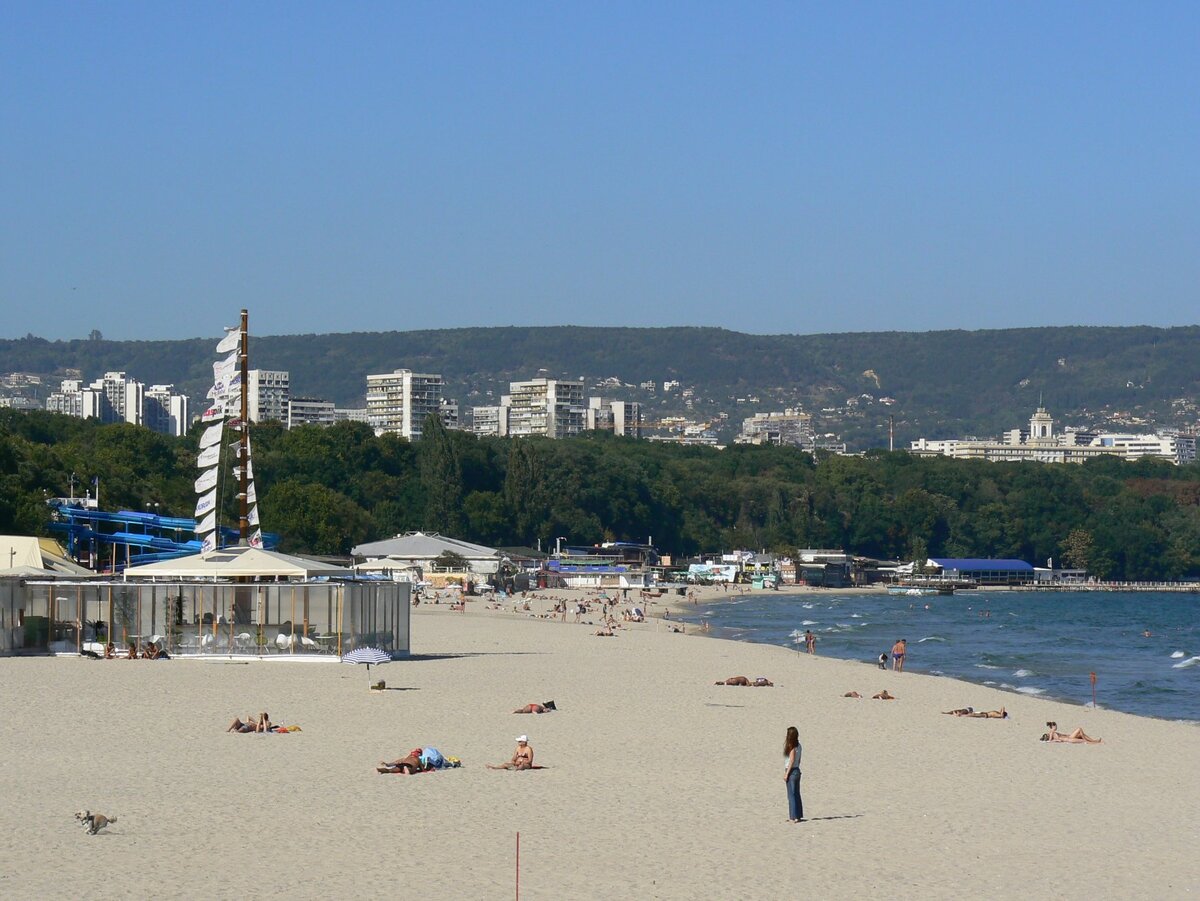 Пляж в Варне