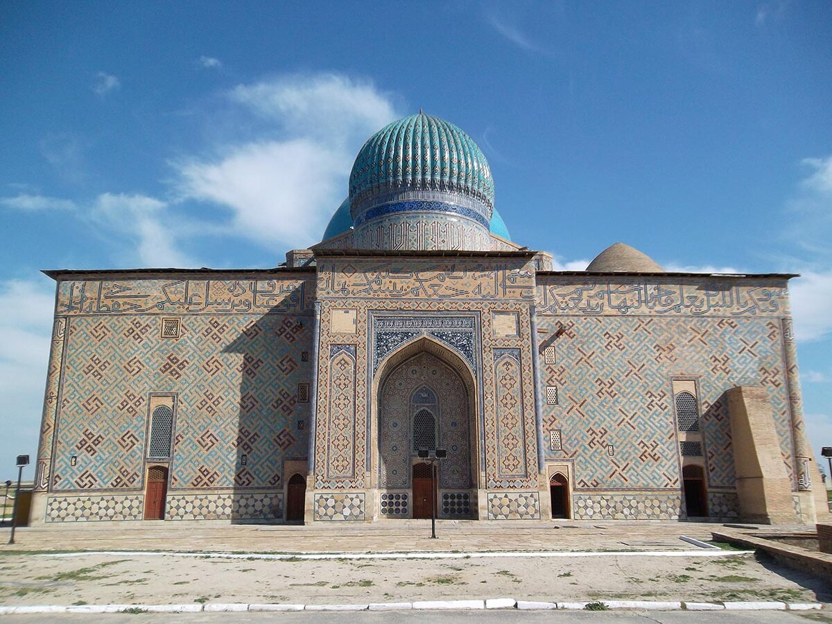 мавзолей ходжи ахмеда ясави казахстан