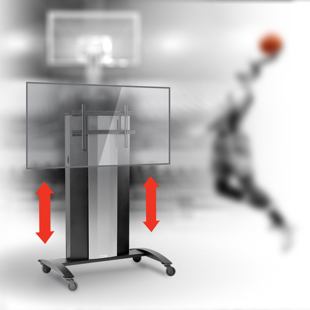 Мобильная стойка с интегрированным вертикальным лифтом