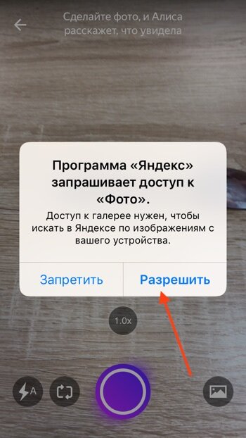 Как отправить фото алисе
