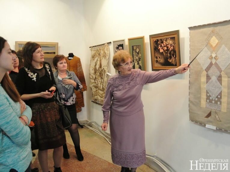 Алла Васильченко – одна из организаторов выставки