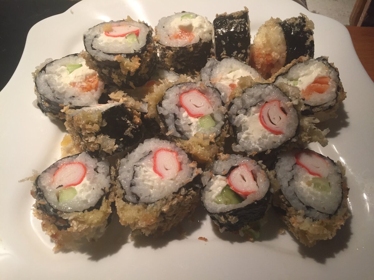Вкусные суши дома рецепты с фото простые фото 39