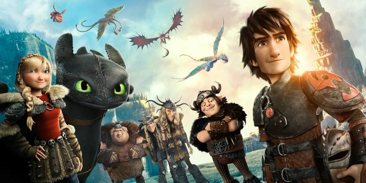 21 февраля 2019 - состоялась премьера третей части  крутого мультфильма  про драконов , от компании DreamWorks.-2