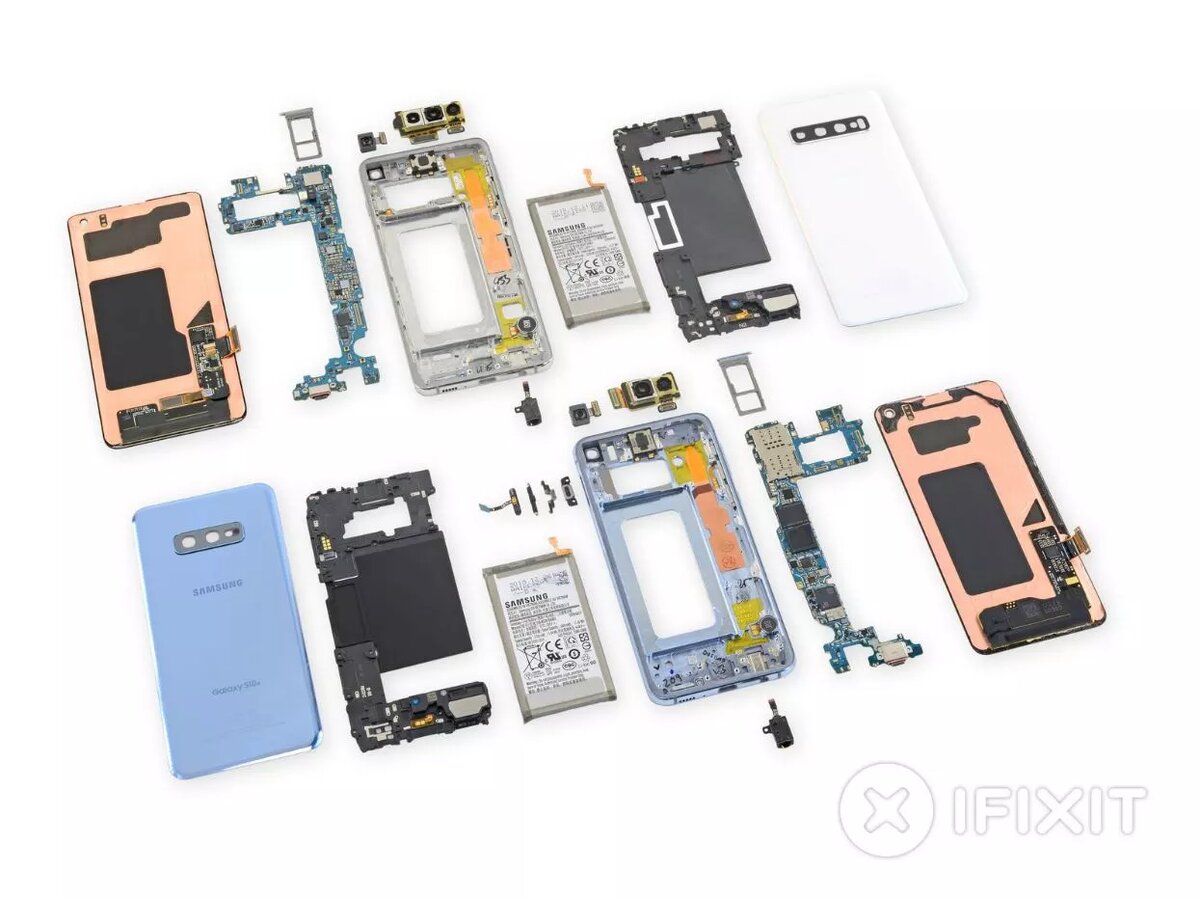 Ремонту не подлежит. В iFixit разобрали Samsung Galaxy S10 | IT Zine | Дзен