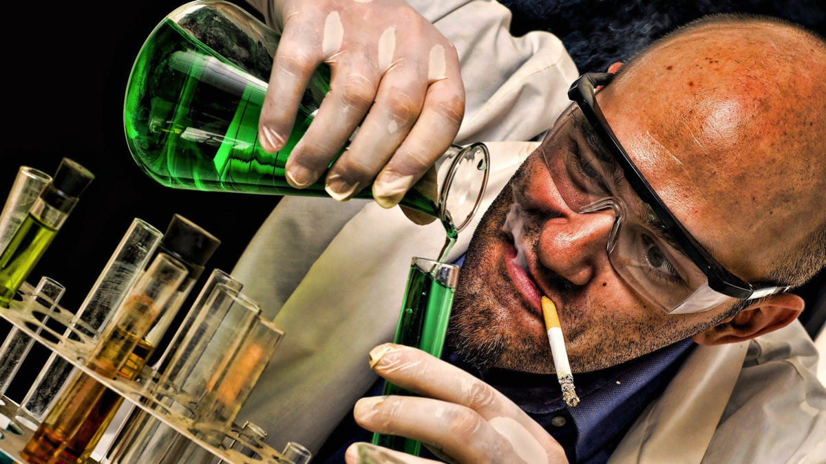 Иллюстрация на тему "Эксперимент"