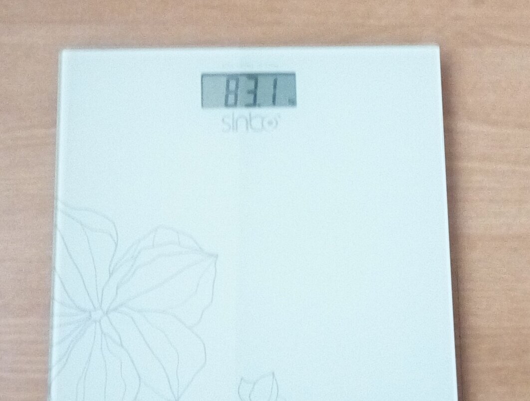                                                     Мой вес на 05.04.2019 г. (4-й день)