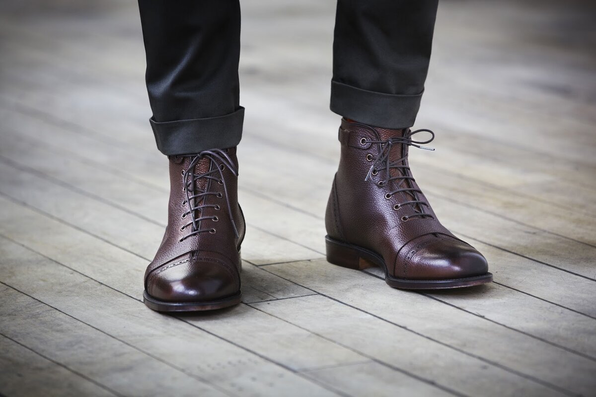 Обувь Wingtip Boot