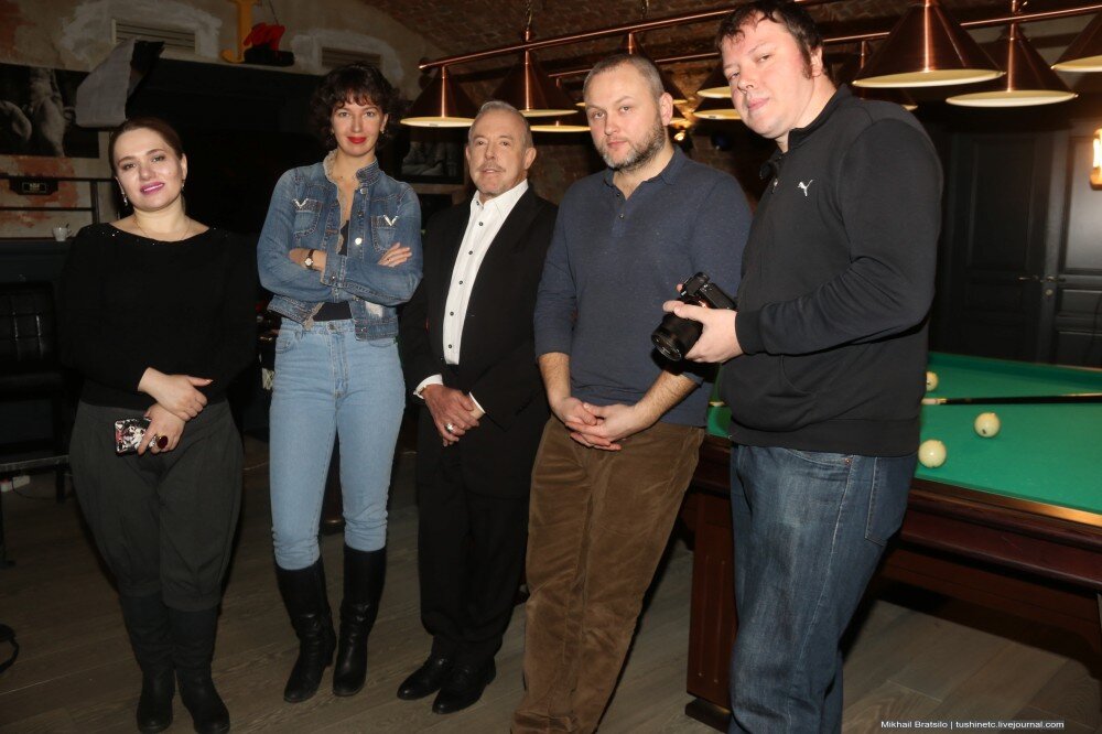 02. Андрей Макаревич, Светлана Астрецова и съёмочная группа фильма

