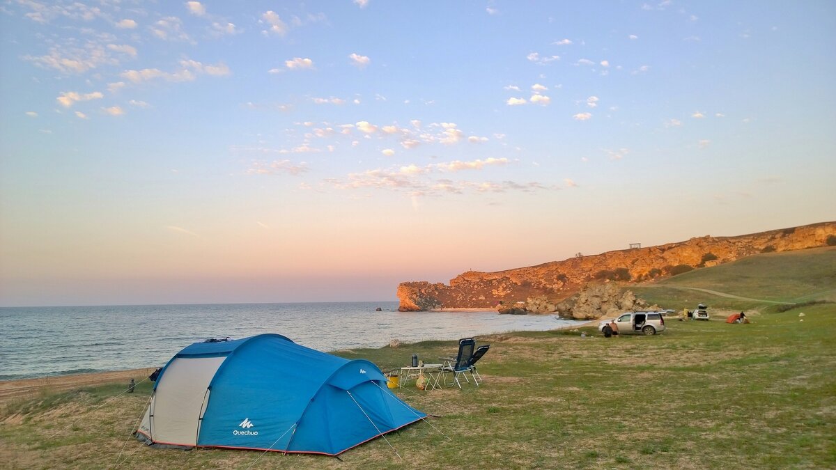Кемпинг в Крыму с палатками