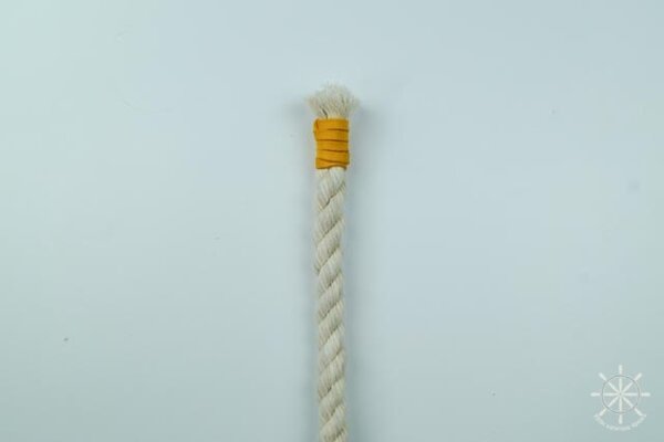 Как вязать кабестановую петлю - шаг 1