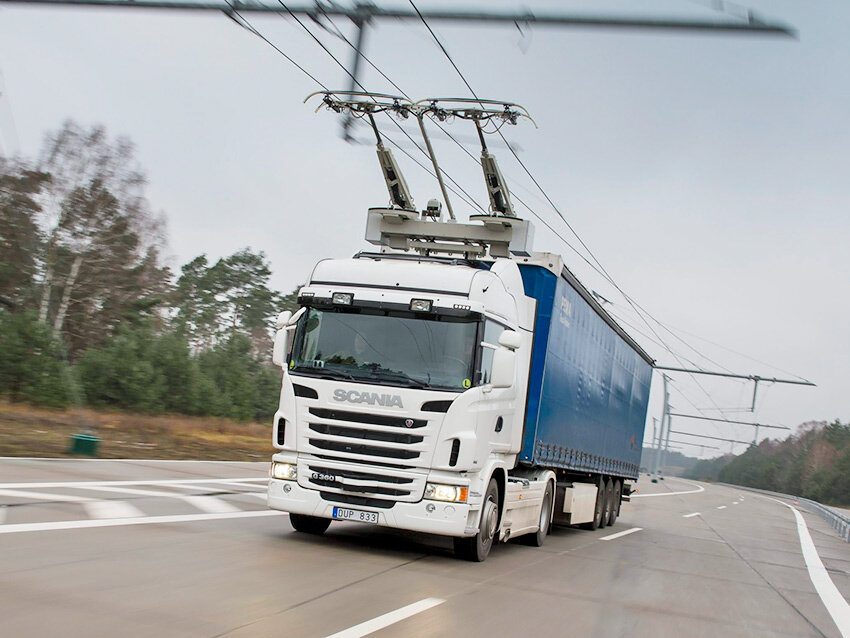 Длина eHighway пока составляет лишь 5 км, но скоро увеличится в разы